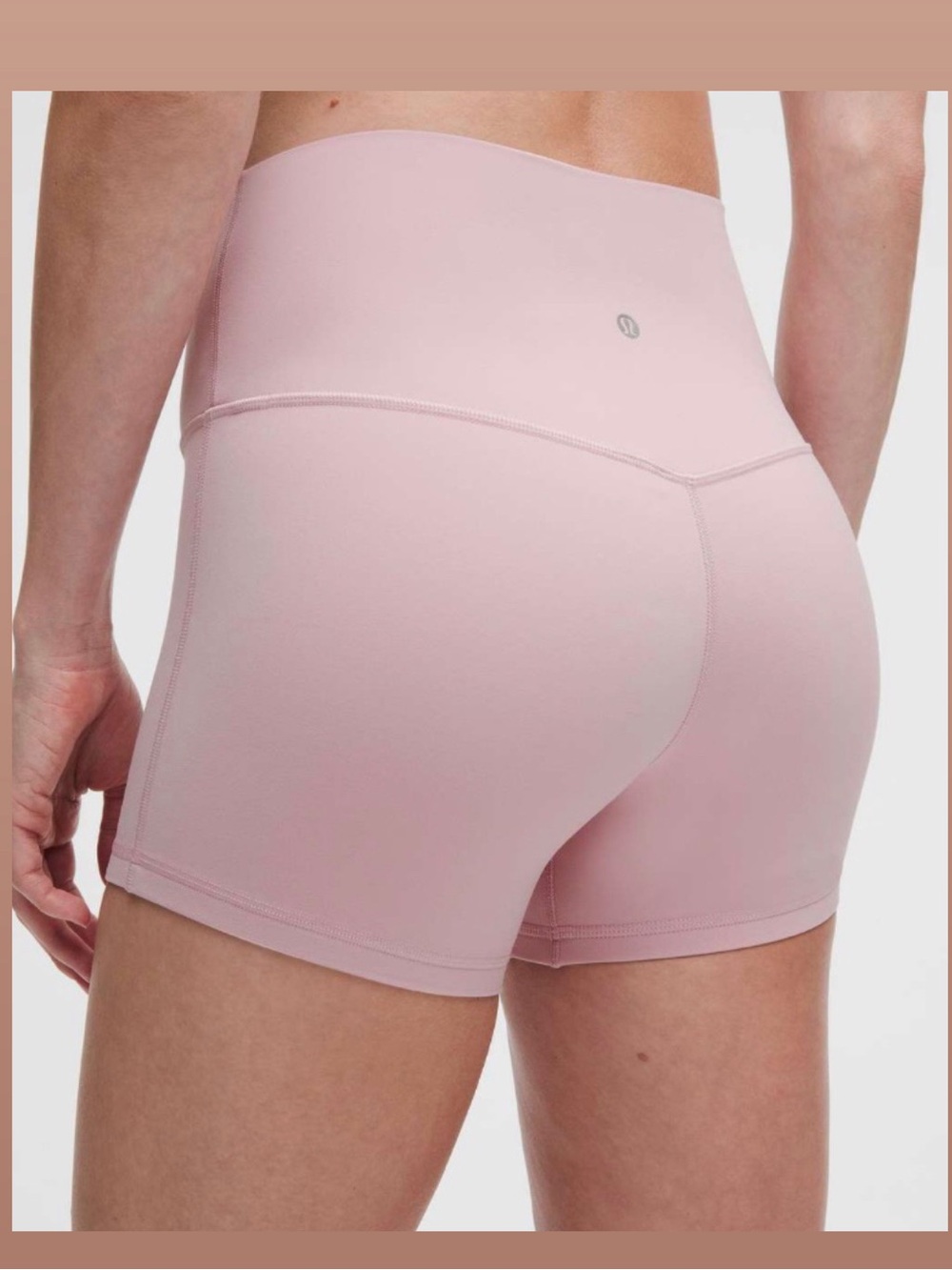 Lululemon Align Short Size 0 NWT $64 Retail in Pink Haze